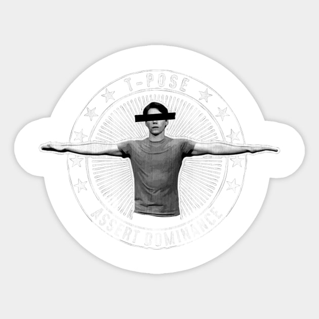 tpose meme Sticker by hamaka